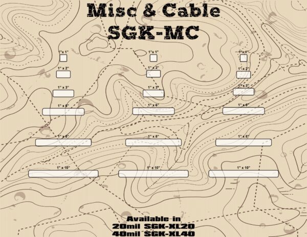 A map of the various cables for misc. Cable